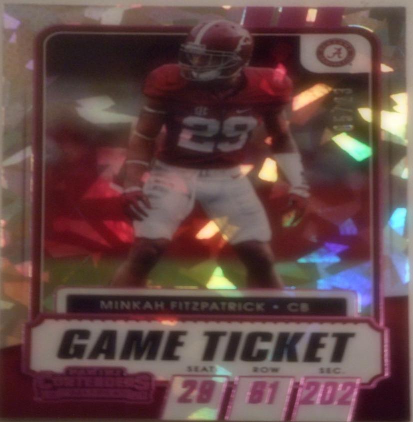 Minkah Fitzpatrick [Cracked Ice Ticket] #75