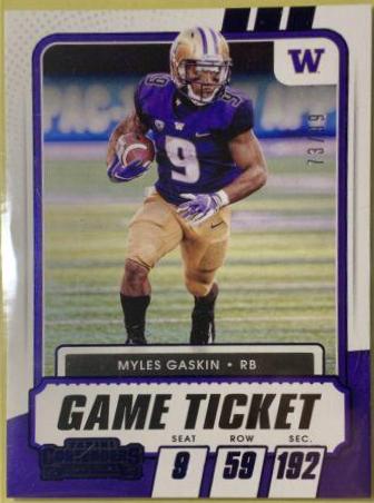 Myles Gaskin [Blue] #61