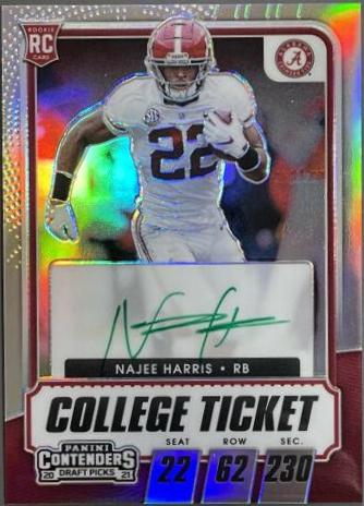 Najee Harris [Autograph Premium] #109