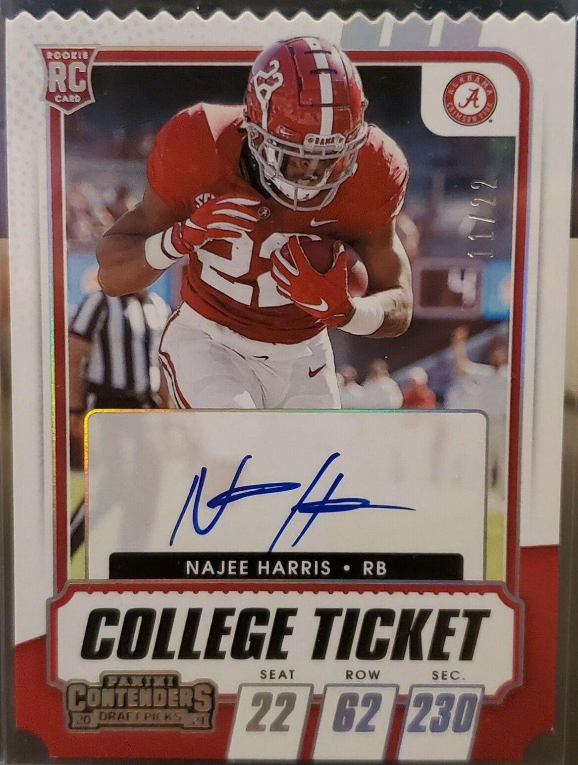 Najee Harris [Autograph] #109