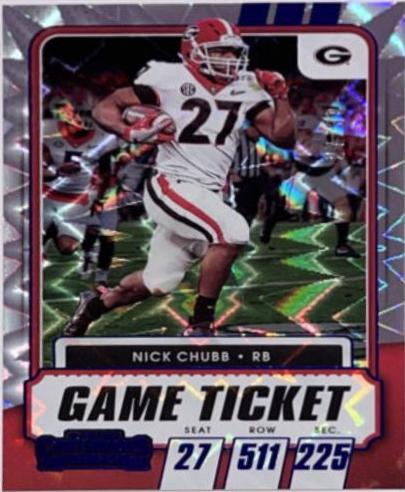 Nick Chubb [Blue Explosion] #52