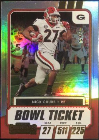 Nick Chubb [Bowl Ticket] #52