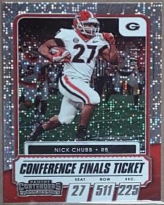 Nick Chubb [Conference Finals Ticket] #52