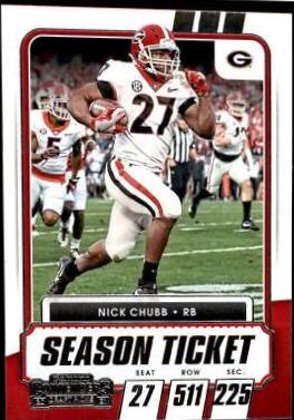 Nick Chubb [Conference Ticket] #52