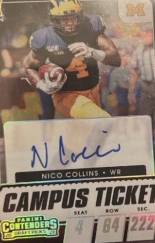 Nico Collins [Autograph Premium] #106