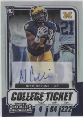 Nico Collins [Autograph Premium] #106C