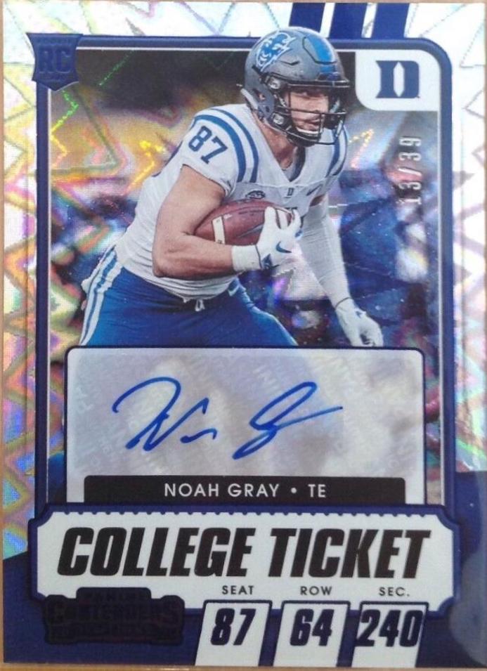 Noah Gray [Autograph Blue Explosion] #239