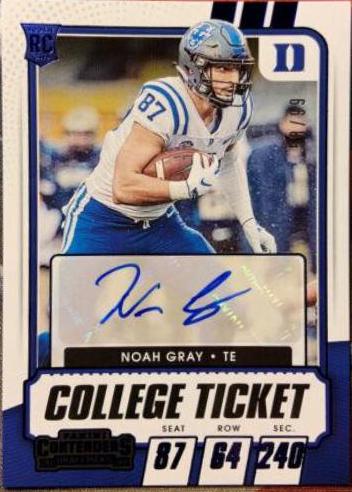 Noah Gray [Autograph Blue] #239