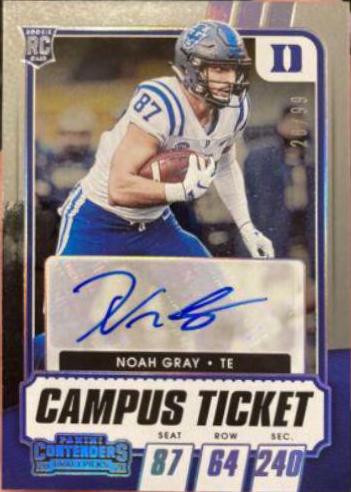 Noah Gray [Autograph Campus Ticket] #239