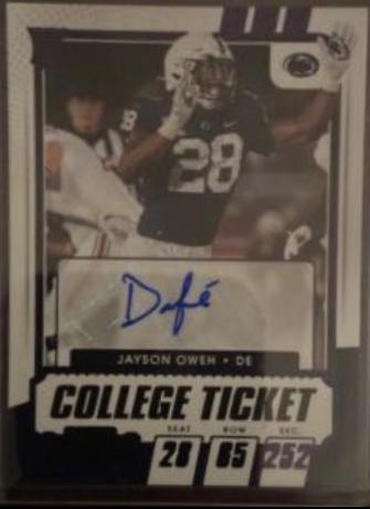 Odafe Oweh [Autograph Campus Ticket] #283