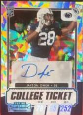 Odafe Oweh [Autograph Cracked Ice Ticket] #283