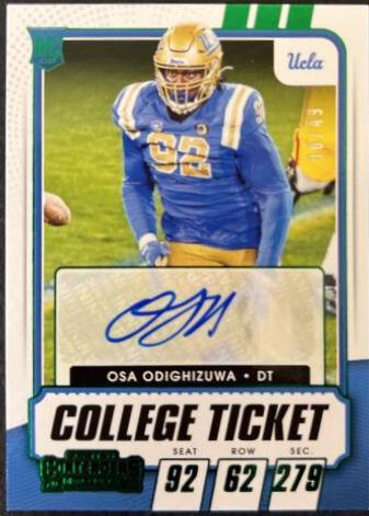 Osa Odighizuwa [Autograph Green] #266