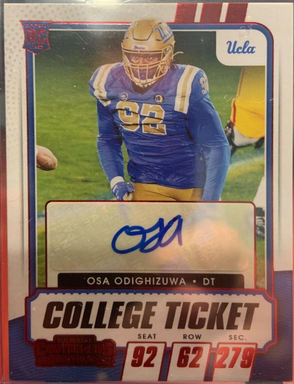 Osa Odighizuwa [Autograph Red] #266