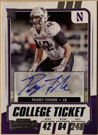Paddy Fisher [Autograph Campus Ticket] #178