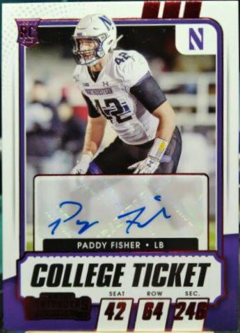 Paddy Fisher [Autograph Red] #178