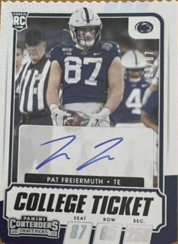 Pat Freiermuth [Autograph Campus Ticket] #125C