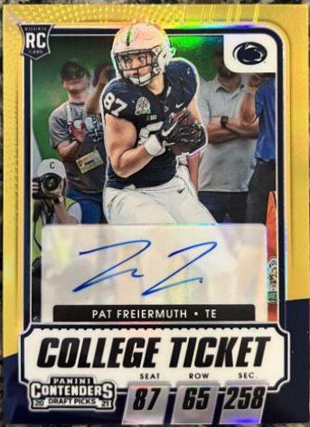 Pat Freiermuth [Autograph Premium Gold] #125