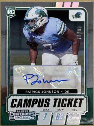 Patrick Johnson [Autograph Campus Ticket] #306