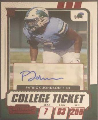 Patrick Johnson [Autograph Green] #306