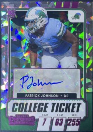 Patrick Johnson [Autograph Pink Cracked Ice] #306