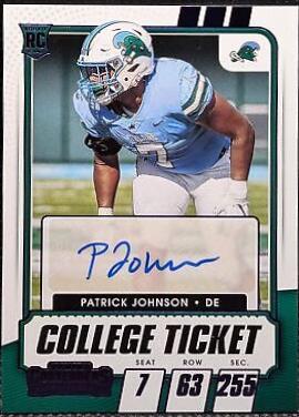 Patrick Johnson [Autograph Purple] #306
