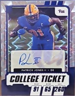 Patrick Jones II [Autograph Blue Explosion] #208