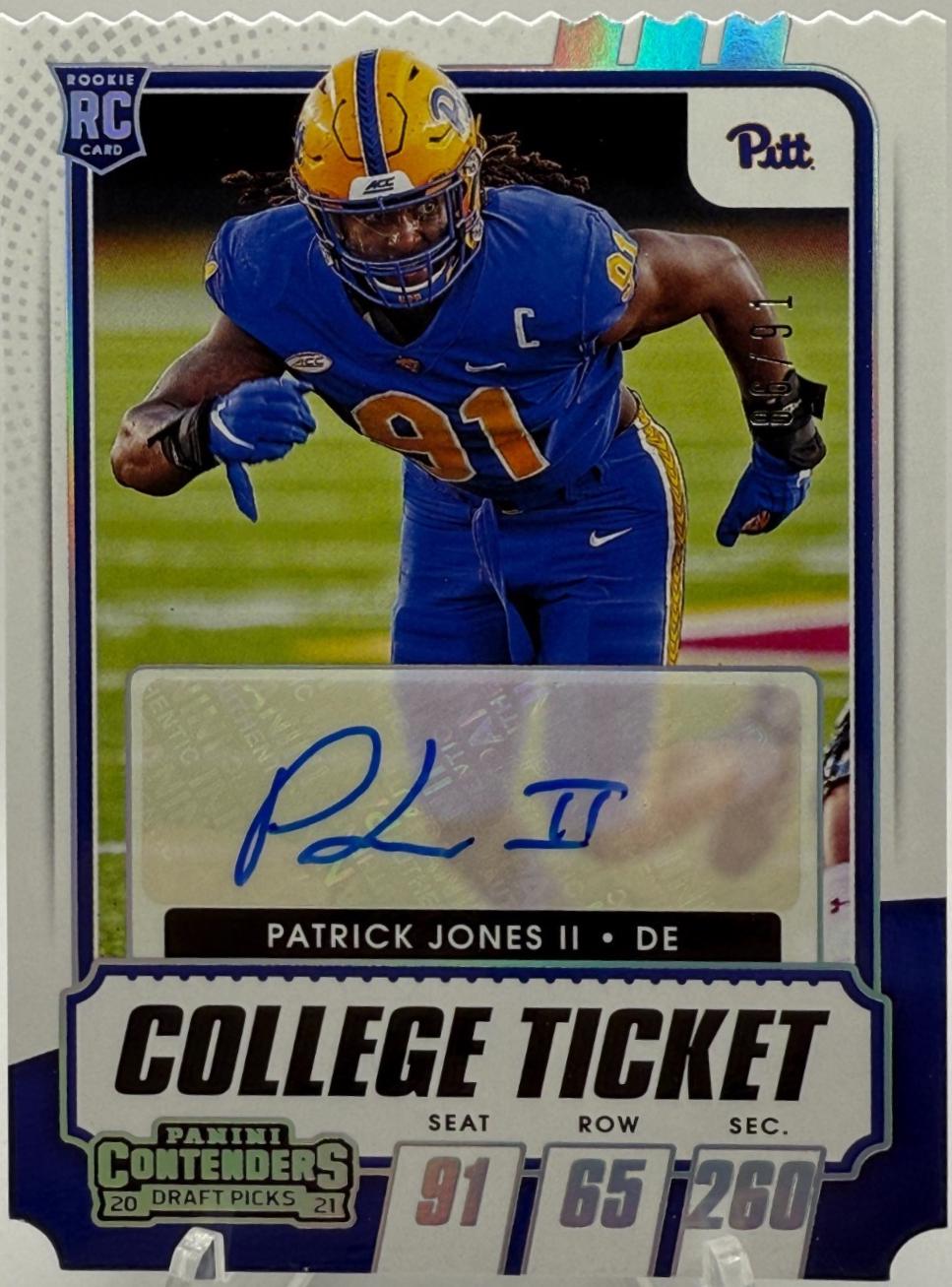 Patrick Jones II [Autograph Blue] #208