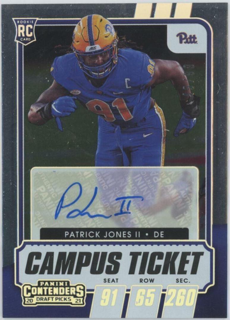 Patrick Jones II [Autograph Campus Ticket] #208