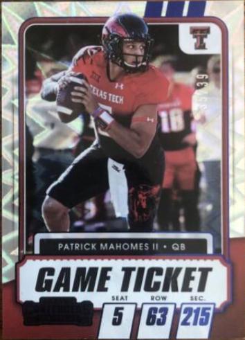 Patrick Mahomes II [Blue Explosion] #1