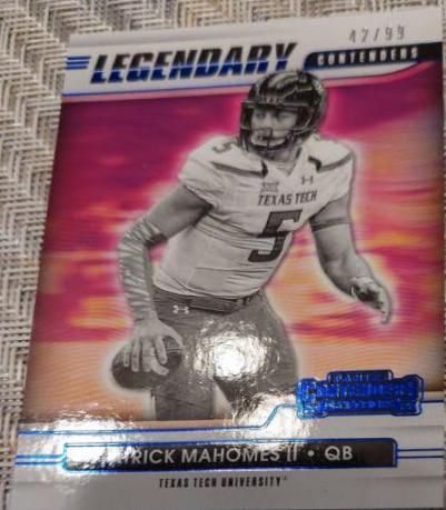 Patrick Mahomes II [Blue] #1