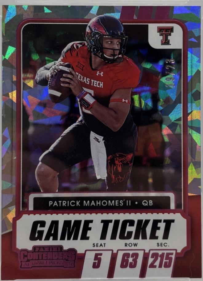 Patrick Mahomes II [Pink Cracked Ice] #1