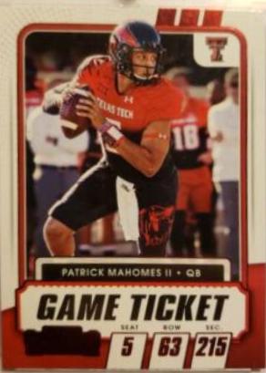 Patrick Mahomes II [Red Zone Ticket] #1