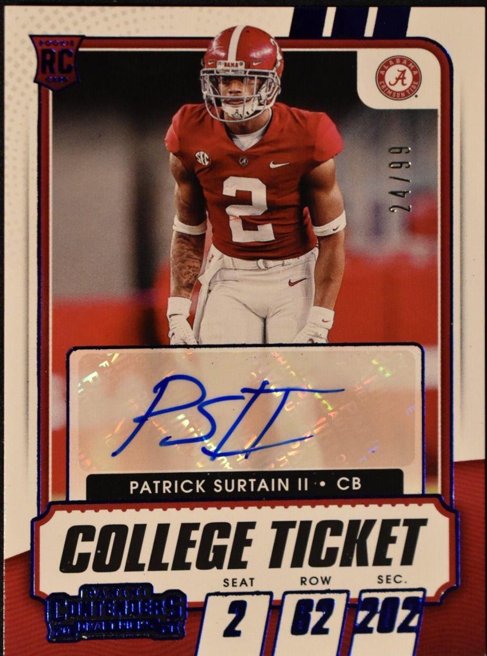 Patrick Surtain II [Autograph Blue] #151