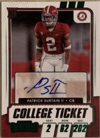 Patrick Surtain II [Autograph Green] #151