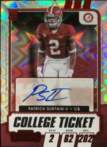 Patrick Surtain II [Autograph Red Explosion] #151