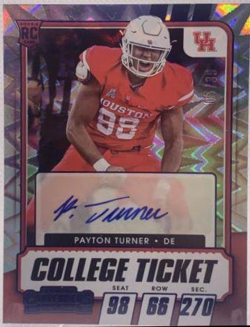 Payton Turner [Autograph Campus Ticket] #280