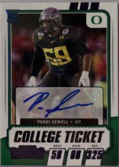 Penei Sewell [Autograph Blue] #194
