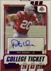 Pete Werner [Autograph Red] #163