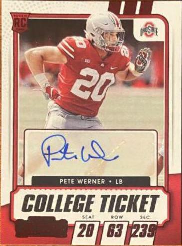 Pete Werner [Autograph] #163