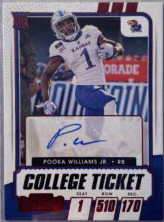 Pooka Williams Jr. [Autograph Red] #186