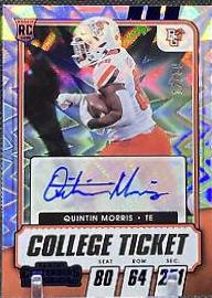 Quintin Morris [Autograph Blue Explosion] #192