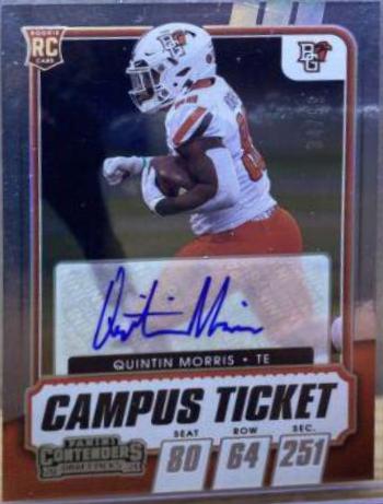 Quintin Morris [Autograph Campus Ticket] #192