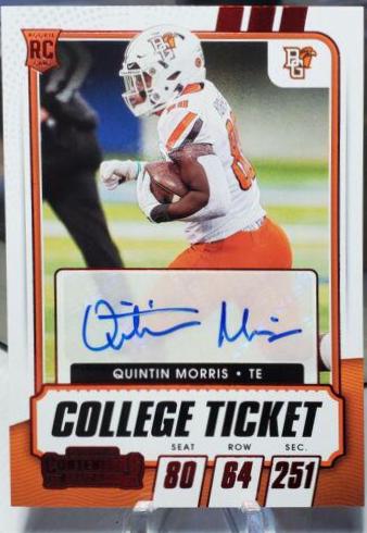 Quintin Morris [Autograph Green] #192