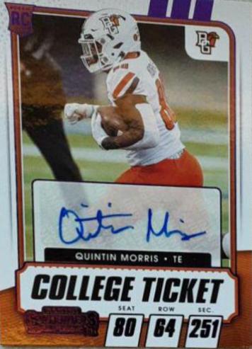 Quintin Morris [Autograph Purple] #192