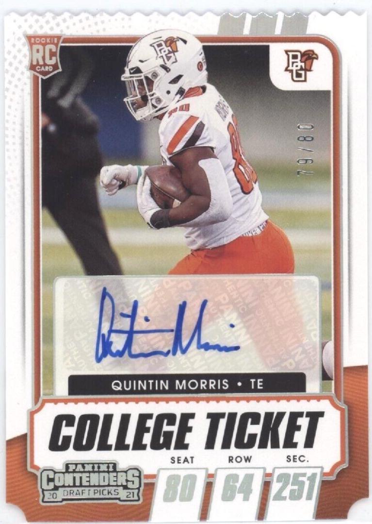 Quintin Morris [Autograph Stub] #192