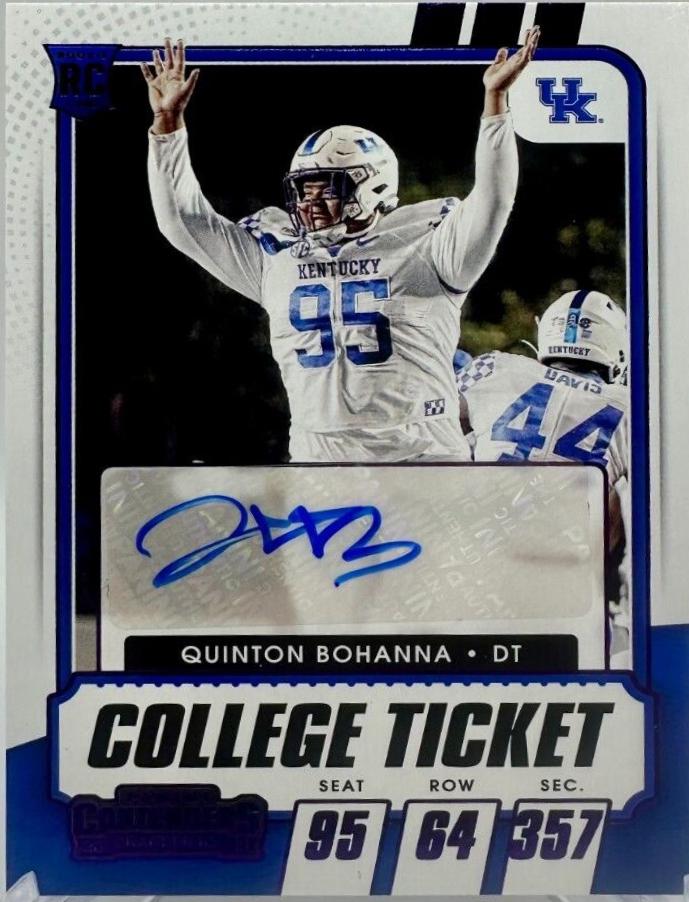 Quinton Bohanna [Autograph Purple] #247
