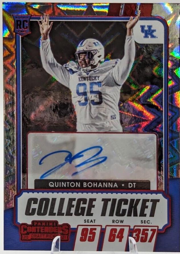 Quinton Bohanna [Autograph Red Explosion] #247