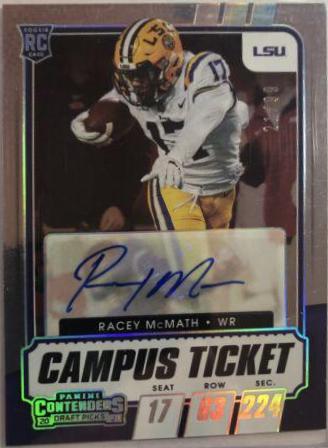 Racey McMath [Autograph Campus Ticket] #143