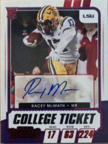 Racey McMath [Autograph Red] #143