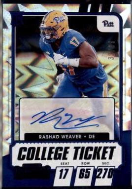Rashad Weaver [Autograph Blue Explosion] #228